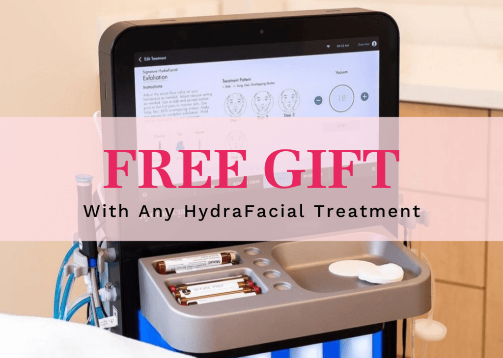 Free Gift with Hydrafacial in February